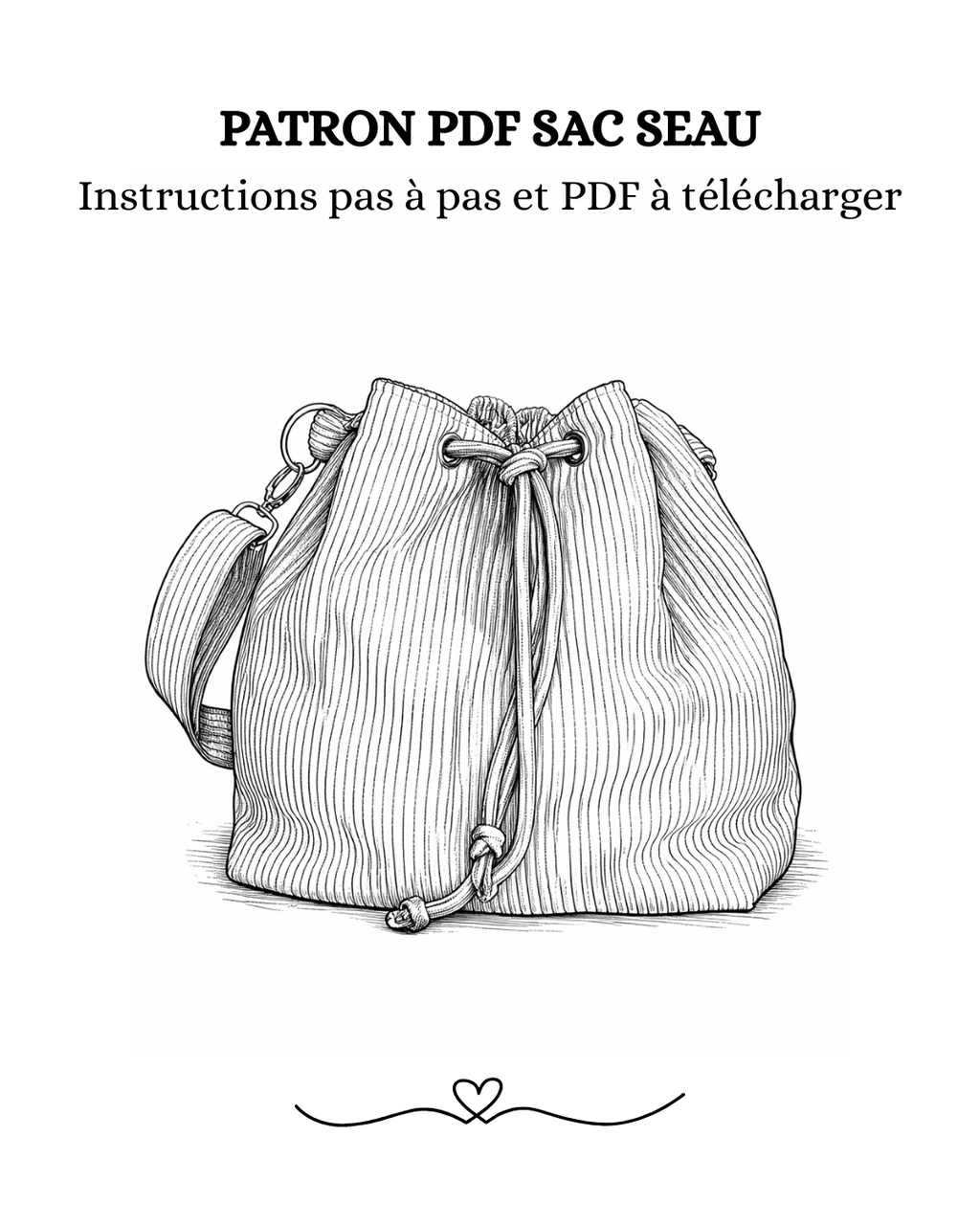 PATRON SAC SEAU "MADRID"